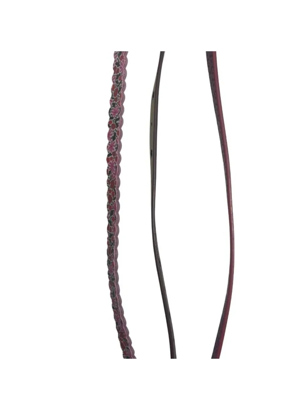 Cat & Jack Fashion Belts 3-Pack Girls Large New Pink Red Brown
